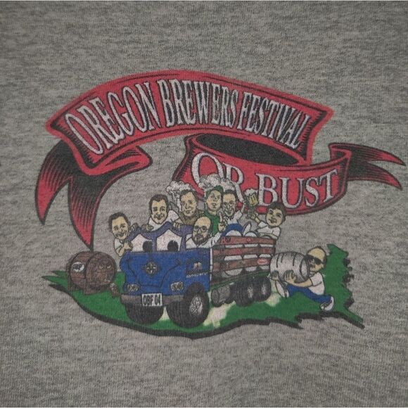 Anvil Pre-Shrunk Tank Oregon Brewers Festival Graphic Print Size: XL - Picture 6 of 6